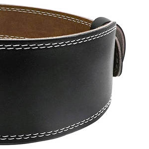 Ceinture en cuir d'haltérophilie, musculation et musculation Ceinture en cuir de musculation Powerlifting Support dorsal - Product Image 6
