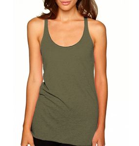 Camiseta sin mangas de entrenamiento con logotipo estampado personalizado para mujeres, hombres y niños hecha de algodón para gimnasio, Fitness y Yoga, venta al por mayor disponible - Product Image 4