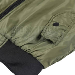 Ropa de moda Chaqueta de Bombardero a prueba de viento para hombres Ropa de calle Nuevo diseño Chaqueta de bombardero para hombres - Product Image 4