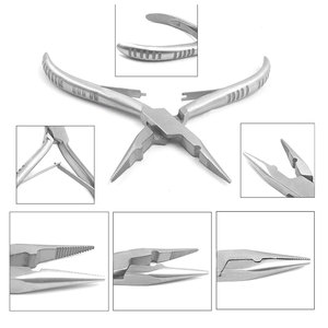 Pinzas para Extensiones de Cabello de Acero Inoxidable en Tamaños Personalizados - Diseños OEM Reutilizables a Bajo Precio con Logotipo y Empaque Personalizados - Product Image 2
