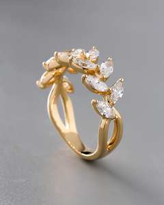 แหวนเพชรโมอิสตัดขนาด1.5x3มม. เป็นวงแหวนสีทองหรือสีเงิน | เครื่องประดับงานแต่งงานที่ดี - Product Image 5