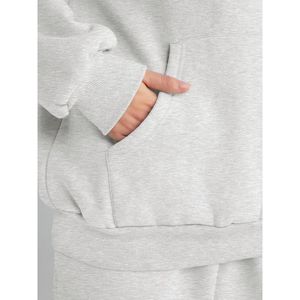 Survêtement de sport décontracté de conception professionnelle pour la saison d'hiver Logo personnalisé Jogging Sweat à capuche pour femmes Survêtement - Product Image 2