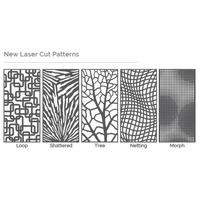 Panneaux Métalliques Découpés au Laser Sur Mesure CAMROOPINE INTERNATIONAL – Écrans d'Intimité Durables pour Jardin et Extérieur, Fabrication de Tôlerie