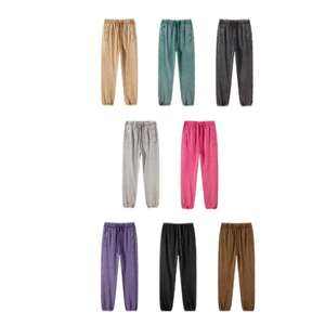 Pantalones de chándal vintage con cordón y lavado ácido para hombre, joggers casuales, pantalones deportivos ajustados para fitness - Product Image 1