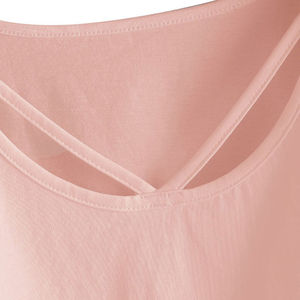 Top Corto para Mujer a Precio Razonable, Impresión de Logotipo Personalizado, Liso, Calidad Superior, 100% Algodón - Product Image 3