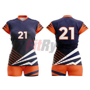 Gran oferta, uniforme de voleibol de secado rápido, uniforme de voleibol sublimado completo para hombres y mujeres, material de poliéster, venta al por mayor, personalizado - Product Image 3