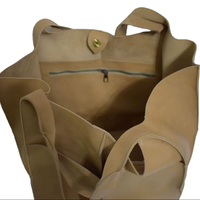 Sac fourre-tout en cuir véritable de haute qualité, design personnalisé, forme de seau, logo personnalisé, style vintage Moroccansoul, toutes saisons