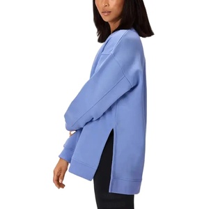 Sweat-shirts oversize tendance pour femmes, sweats à capuche en polaire, pulls à col rond, sweat-shirts en coton pour femmes 2026 - Product Image 4