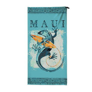 Serviette de plage artisanale surdimensionnée légère 100% coton brodée en peluche confort écologique certifiée GOTS - Product Image 2