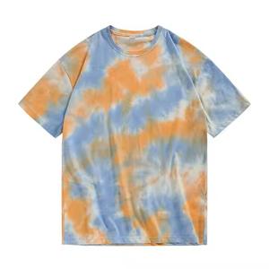 Custom Made 100% Cotton <b>Tie</b>-<b>Dye</b> <b>T</b>-<b>shirt</b> OEM <b>Tie</b> <b>Dye</b> Tshirt Summer Heavyweight Oversized Crew Neck <b>for</b> <b>Men</b> Streetwear Supplier - Product Image 2
