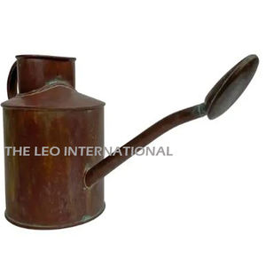 กระป๋องน้ำโลหะเหล็กสีน้ำตาลสไตล์เรโทรคุณภาพสูงราคาประหยัด อุปกรณ์รดน้ำสวนแบบพกพา - Product Image 2