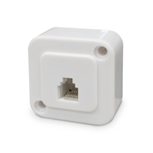 Base telefonica per montaggio superficiale 6P/4C RJ11 (GSC 2600945) (Confezionata in film termoretraibile) - Product Image 1