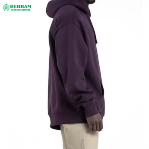 Sweat à capuche d'hiver personnalisé de haute qualité avec strass, respirant, séchage rapide, 100% coton polaire/éponge française, unisexe - Product Image 6