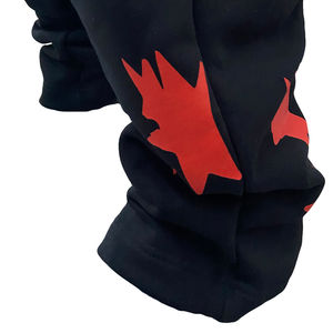 Conjunto Deportivo Informal Personalizado con Capucha y Estampado de Logotipo, Conjunto de 2 Piezas de Sudadera con Capucha y Pantalones Deportivos para Hombre - Product Image 6