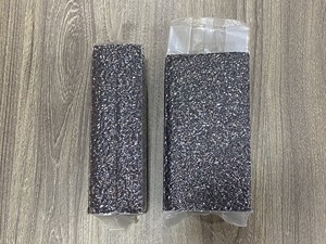Meilleure vente de riz séché au jasmin à grain moyen double poli Texture douce Distribution de supermarché gluant noir sain - Product Image 5