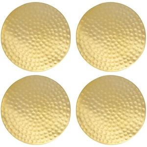 แผ่นรองแก้วทองเหลืองแผ่นรองแก้วแฮนด์เมดขนาดพิเศษใช้สำหรับงานเลี้ยงวันเกิด - Product Image 2