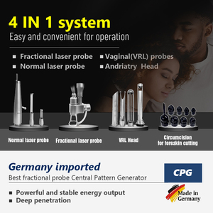 Лазерный фракционный аппарат CO2 10600 нм, 75 Вт, для удаления шрамов, оборудование для салонов красоты, с анализом кожи - Product Image 4