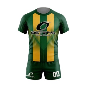 Uniforme de Voleibol para Hombre con Cuello en V, Manga Corta, 100% Poliéster, Antibacterial, con Logotipo Personalizado Impreso por Transferencia de Calor, Secado Rápido, MOQ Bajo - Product Image 1