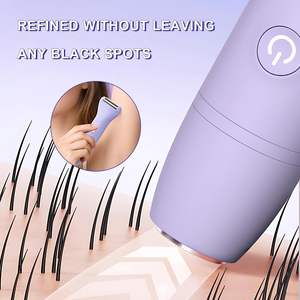 Afeitadora Eléctrica USB para Mujer, Recortadora Rotativa Facial y Corporal para Piernas y Axilas, Impermeable IPX6 con Pantalla LCD, Repuesto - Product Image 4