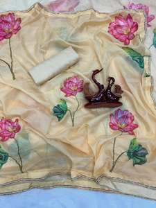 Dernier Banarasi Soft Silk Modal Saree pour les fêtes de mariage d'hiver Festivals Style sud de l'Inde Prix de gros direct du fournisseur - Product Image 6