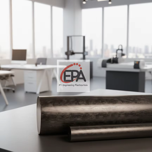 POM Black Rod 160มม. X 1เมตร, ก้าน POM เกรดวิศวกรรมมีความสามารถในการผลิตที่ดีเยี่ยมความแข็งสูงและอายุการใช้งานยาวนาน - Product Image 1