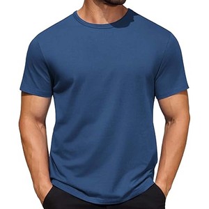 Camiseta de Cuello Redondo para Hombre, 100% Algodón Peinado, Unisex - Product Image 6