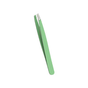 Pinzas de Cejas de Acero Inoxidable de Lujo, Ligeras y Inclinadas, Personalizadas con Color y Marca Privada, Venta al Por Mayor de Fábrica - Product Image 5