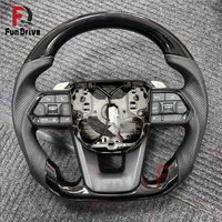 Volant en cuir cousu à la main, directement de l'usine, pour Toyota Hilux Fortuner Camry Land Cruiser GR 86 GT 86 Corolla Hiace Mark X