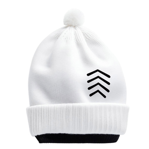 หมวกผ้าวูลถักแจ็คการ์ดสำหรับทุกเพศหมวกบีนนี่ลายตัวอักษรดาวสำหรับผู้ชายผู้หญิงหมวกลายกะโหลกน่ารักสำหรับธุรกิจชายหาดกลางแจ้งเดินป่า - Product Image 2