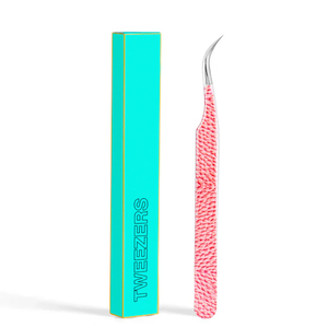 Pinces professionnelles pour extensions de cils en acier inoxydable, pinces à cils pour isolation de volume, outils pour cils, marque privée OEM - Product Image 4