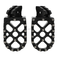 Repose-pieds larges en aluminium CNC antidérapants JFG RACING, pédales haute performance pour moto tout-terrain Talaria Sting X3 MX3 MX4 MX5
