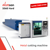Máquina de Fabricación de Metal con Láser de Fibra de Gran Formato Wattsan 2060 Hard 30kW, para Aluminio, Cobre y Acero, CE 2000*6000mm