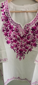 À la mode Georges Aari travail broderie imprimé Kurti pour les femmes régulier élégant dernier court Kurti pour un usage quotidien pour le printemps - Product Image 4