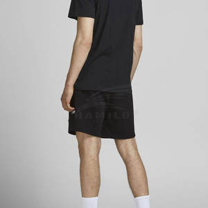 Short en coton léger style street pour hommes vente en gros de shorts solides respirants confortables à taille élastique vente en ligne - Product Image 6