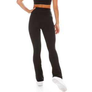 Pantalons évasés mi-longs de la meilleure marque, tendance, mode décontractée, élastiques, écologiques, respirants, séchage rapide, polyester/coton - Product Image 6