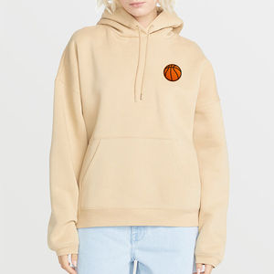 <b>Hot</b> Selling 100% Polyester Women's Hoody Custom Logo Korean Hoodies with Hooded Collar for Winter Season Front Logo Position - Product Image 5