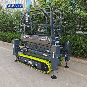 LTMG gunting angkat Platform kerja udara, Platform angkat gunting 7.8m 550kg bertenaga baterai baru untuk dijual - Product Image 4