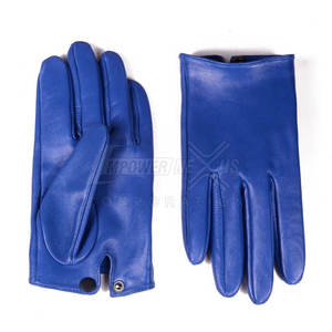 Nuevos guantes de cuero de diseño personalizado Guantes de cuero de alta calidad para hombres Precio al por mayor Guantes de cuero - Product Image 1