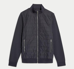 Gilet d'extérieur pour homme, veste sans manches, léger, chaud pour l'hiver, décontracté, vêtements de travail, randonnée, voyage, coupe-vent, en coton, chauffe-corps - Product Image 1