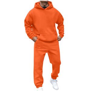 Chándal Deportivo Personalizado al por Mayor para Hombre, Chándal de Forro Polar Moderno con Pantalones Deportivos con Capucha para Invierno, Chándal Informal de Algodón para Hombre - Product Image 5