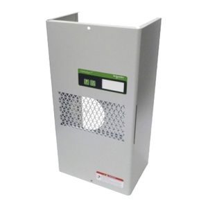Coperture Frontali SCHNEIDER ELECTRIC NSYCUSP0070 in Acciaio Inox Verniciato RAL7035 per Raffreddamento Laterale Industriale 1200-2000W - Product Image 1