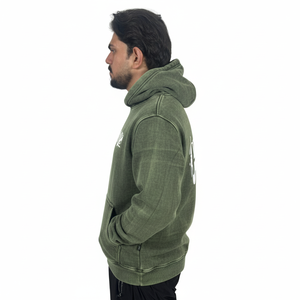 เสื้อฮู้ดดี้ผู้ชายคุณภาพสูง 400 กรัม แบบสั่งทำพิเศษ ลายบาติก ฟอกสีแบบดิสเทรส ผ้าฟลีซ ทรงปกติ ใส่ได้ในฤดูหนาว ผ้าฝ้าย 100% เสื้อฮู้ดดี้พื้นฐาน - Product Image 3