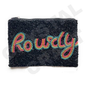 Monedero de Cuentas de Cristal con Diseño de Novia, Hecho a Mano, Personalizado, con Cierre de Cremallera, Correa para la Muñeca, Logotipo Personalizado, Moderno - Product Image 4