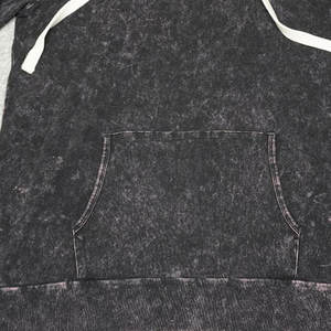 Sudadera Extra Grande con Lavado Ácido Premium para Mujer, Tejido de Felpa para Invierno, Cordones de Contraste en la Parte Delantera, Color Personalizable - Product Image 4