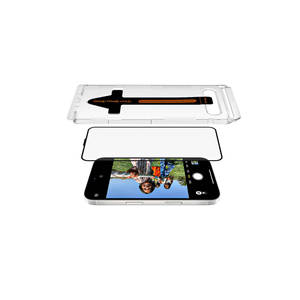 Protection d'écran en verre trempé ultra-rapide anti-espion et anti-choc de qualité supérieure pour iPhone 16 Plus et Honor, haute clarté, dureté 9H - Product Image 2