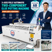 Máquina de llenado automática de 3 ejes para pegamento AB de doble componente, silicona, resina epoxi y pegamento PU, para tiras de luces LED, venta al por mayor OEM de fábrica