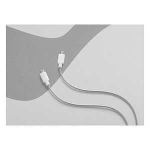 Cable USB-C STYLECOLOR Blanco 1m Cable de Sincronización de Datos y Carga - Product Image 3