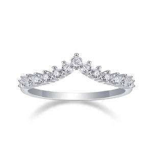 Bague de fiançailles personnalisée en or 14K avec diamants cultivés en laboratoire Alliance fine certifiée IGI pour femmes - Product Image 5