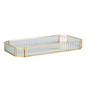 Handcrafted Decorative <b>Tea</b> Coffee Breakfast Serving Wood <b>Tray</b> With Bone Inlay Finishing And Designer Handles For Home And Hotel - Product Image 5