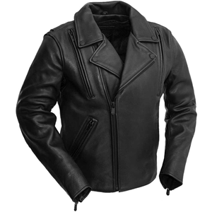 Chaqueta de cuero transpirable para hombre superventas, abrigo de piel de oveja para otoño, chaqueta de cuero auténtico de talla grande a la moda para hombre - Product Image 3